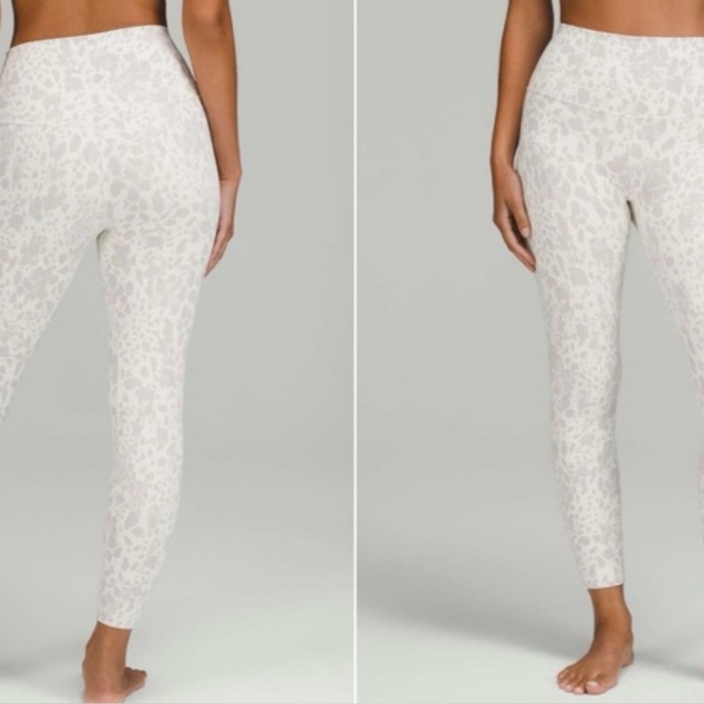 Lululemon white and grey aligns